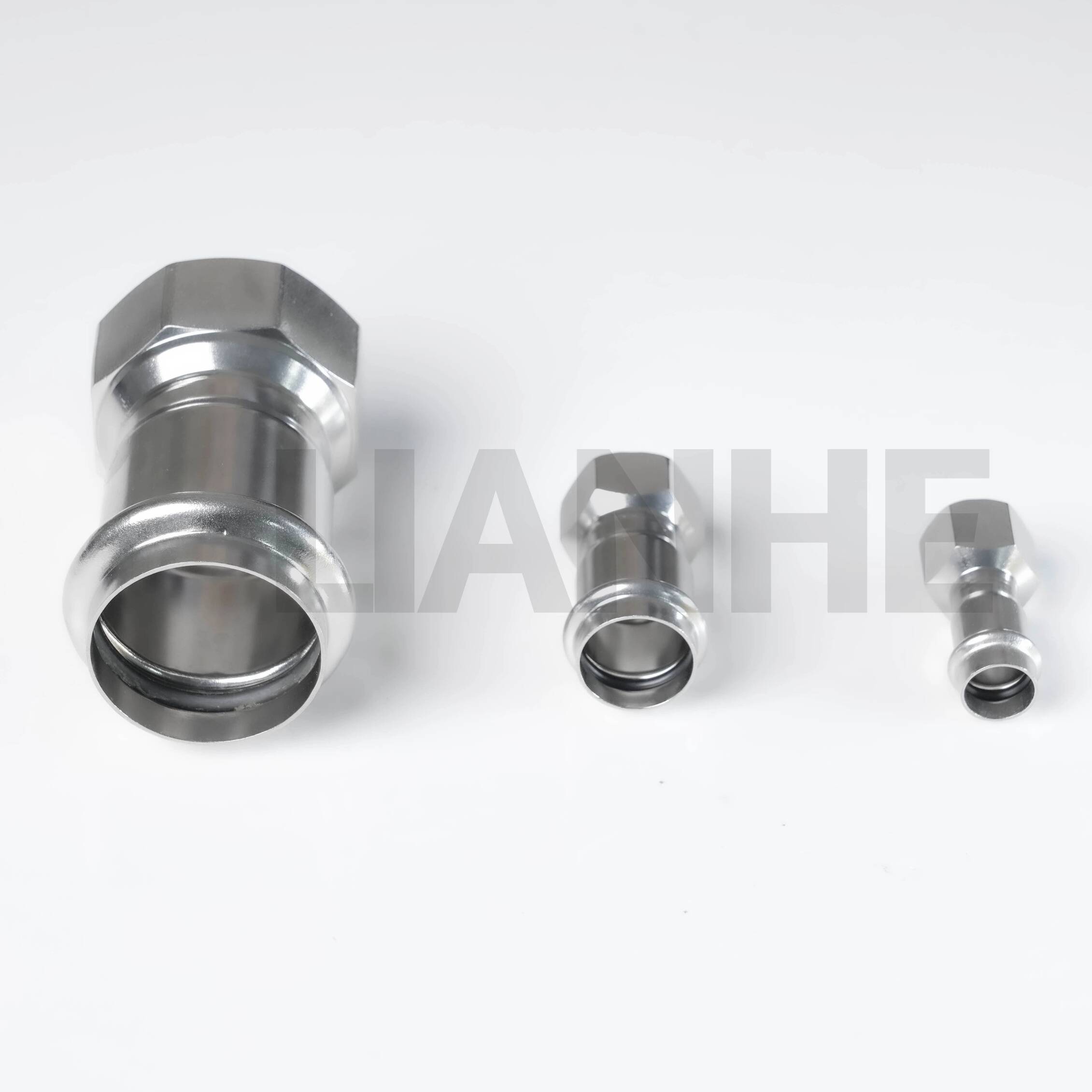 وصلة ضغط أنثى من الفولاذ المقاوم للصدأ من النوع S لربط الأنابيب